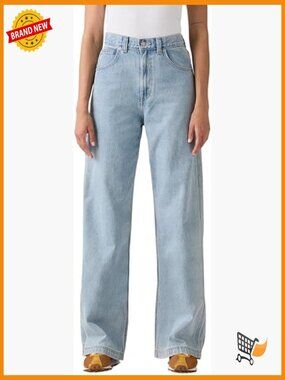 Mid Rise Baggy Carpenter Jeans with Adjustable Waist